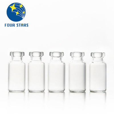 ยา 2ml 5ml 7ml 10ml 15ml 20ml 30ml ล้างขวดสีเหลืองอำพันหลอดแก้ว
