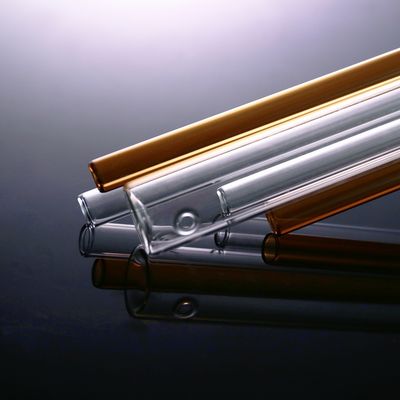 หลอดทดลองแก้ว Adiabatic บอโรซิลิเกต ทางการแพทย์ 10mm กระจก Tube