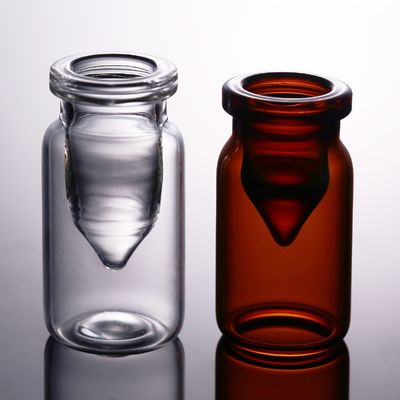 หลอดแก้วใสที่มีความโปร่งใสสูงทนต่อแรงกระแทกด้วยความร้อน 3ml 5ml