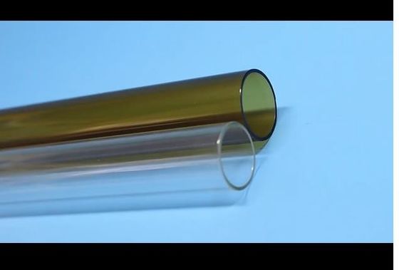 หลอดแก้ว Borosilicate ใสหรือสีเหลืองอำพันใช้ในทางการแพทย์ 1ml-20ml