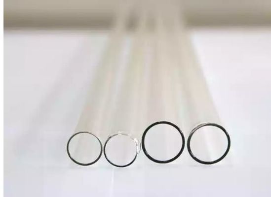ช็อกความร้อนหลอดแก้วทางการแพทย์โปร่งใส Borosilicate 5