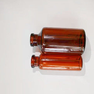 ฉีดขวดหมันแก้ว Neutral บอโรซิลิเกต 10 Ml Vials พร้อม Caps