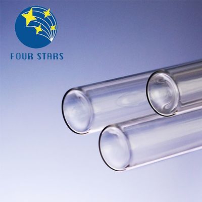 บอโรซิลิเกต Chemistry กระจก Tube หลอดทดลองทนความร้อนความหนาของผนัง 0.5-1.6mm