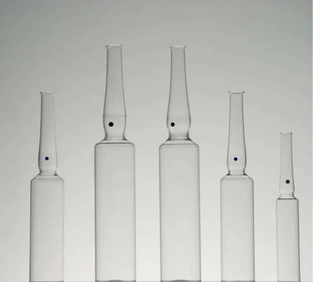ปริมาณ 1ml - 40ml หลอดแก้วเปล่าปิดผนึกสำหรับฉีด