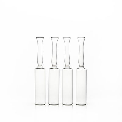 Borosilicate 5.0 1ml หลอดแก้วเปล่า Amber Clear Cosmetic
